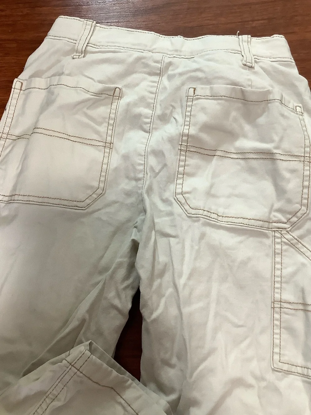 Old Navy Cream Utility-Style Kids Pants